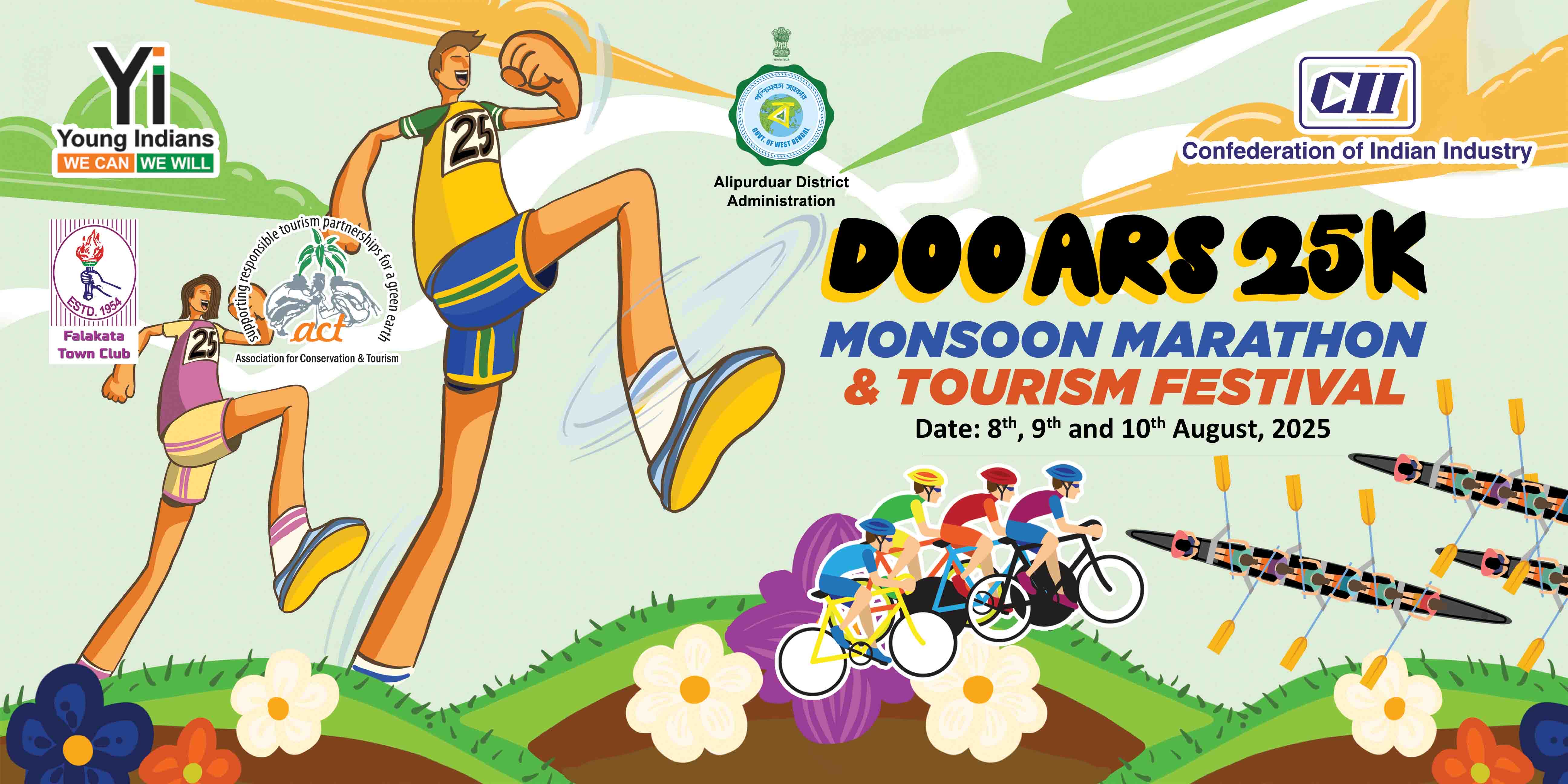 Dooars 25K Monsoon Marathon & Tourism Festival