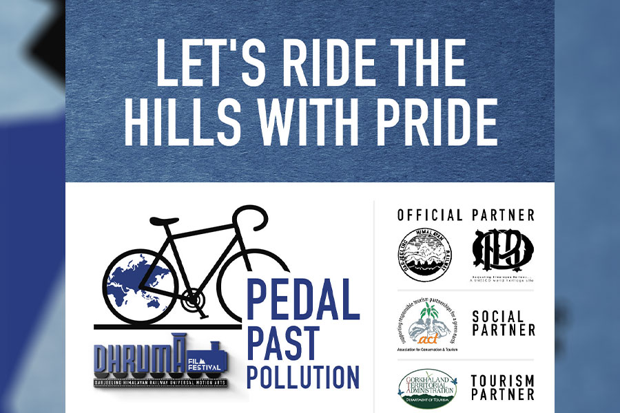 Pedal Past pollution World Bicycle Day